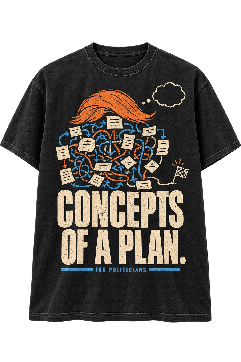 Concepts of a Plan, Washed black shirt